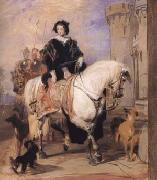 Sir Edwin Landseer Queen Victoria on Horseback (mk25 china oil painting reproduction